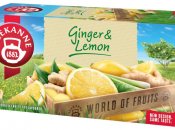 Čaj TEEKANNE Ginger & Lemon pro milovníky svěžesti a pikantního zázvoru