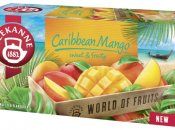 Přeneste se do Karibiku s novým ovocným čajem TEEKANNE Caribbean Mango