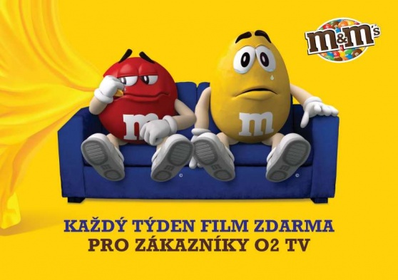 Značka M&M‘s přináší jedinečný zážitek ze sledování filmů